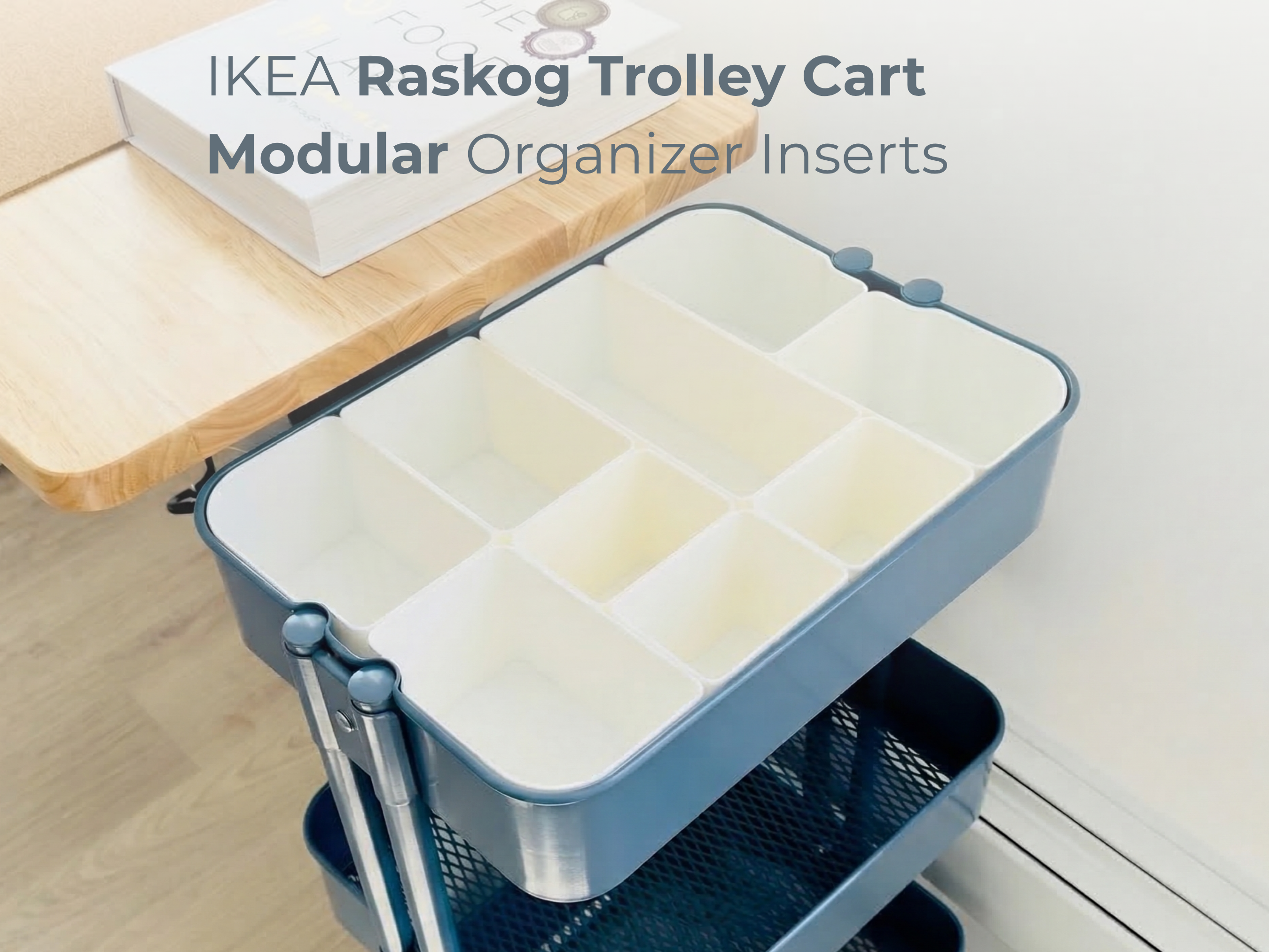 IKEA Raskog, Rashult, Rolling Cart Inserts