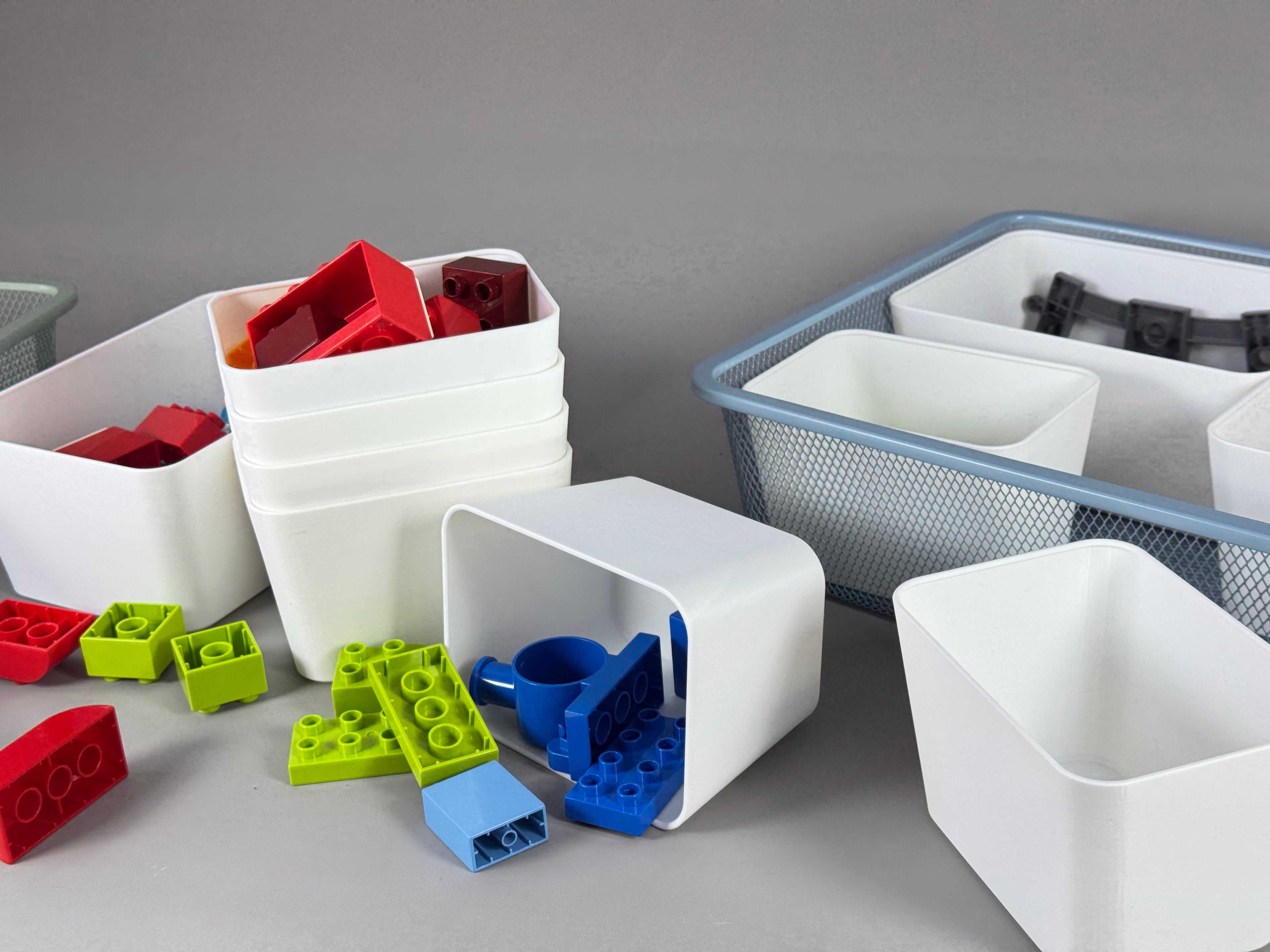 IKEA TROFAST Modular Organizer Inserts for Wire Bins | LEGO, Crafts & Kids Room Storage Solution