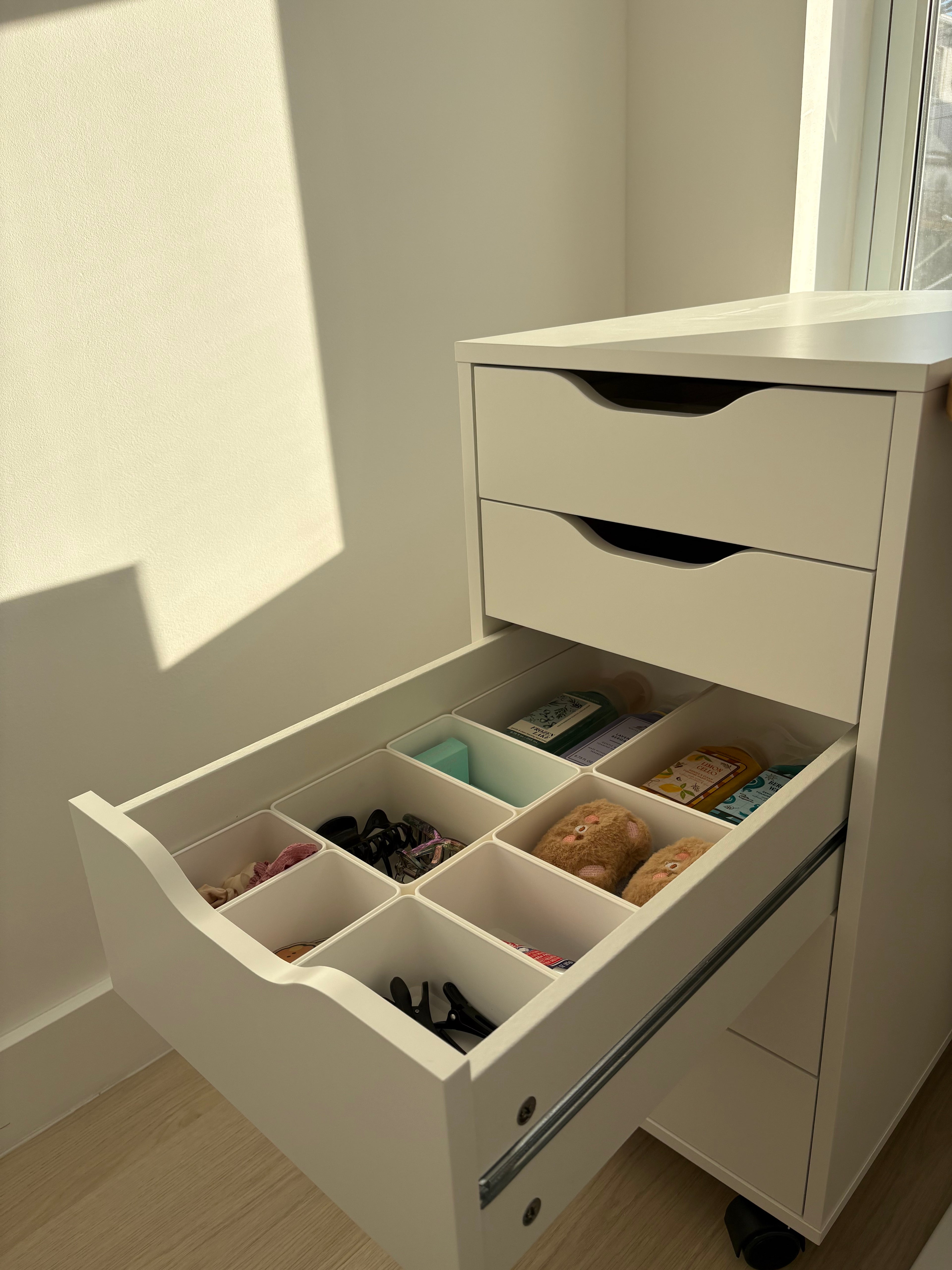 IKEA ALEX Bottom Drawer Organizer Inserts | Desk Drawer Dividers for Makeup, Office & Craft Storage | 3D Printed Modular