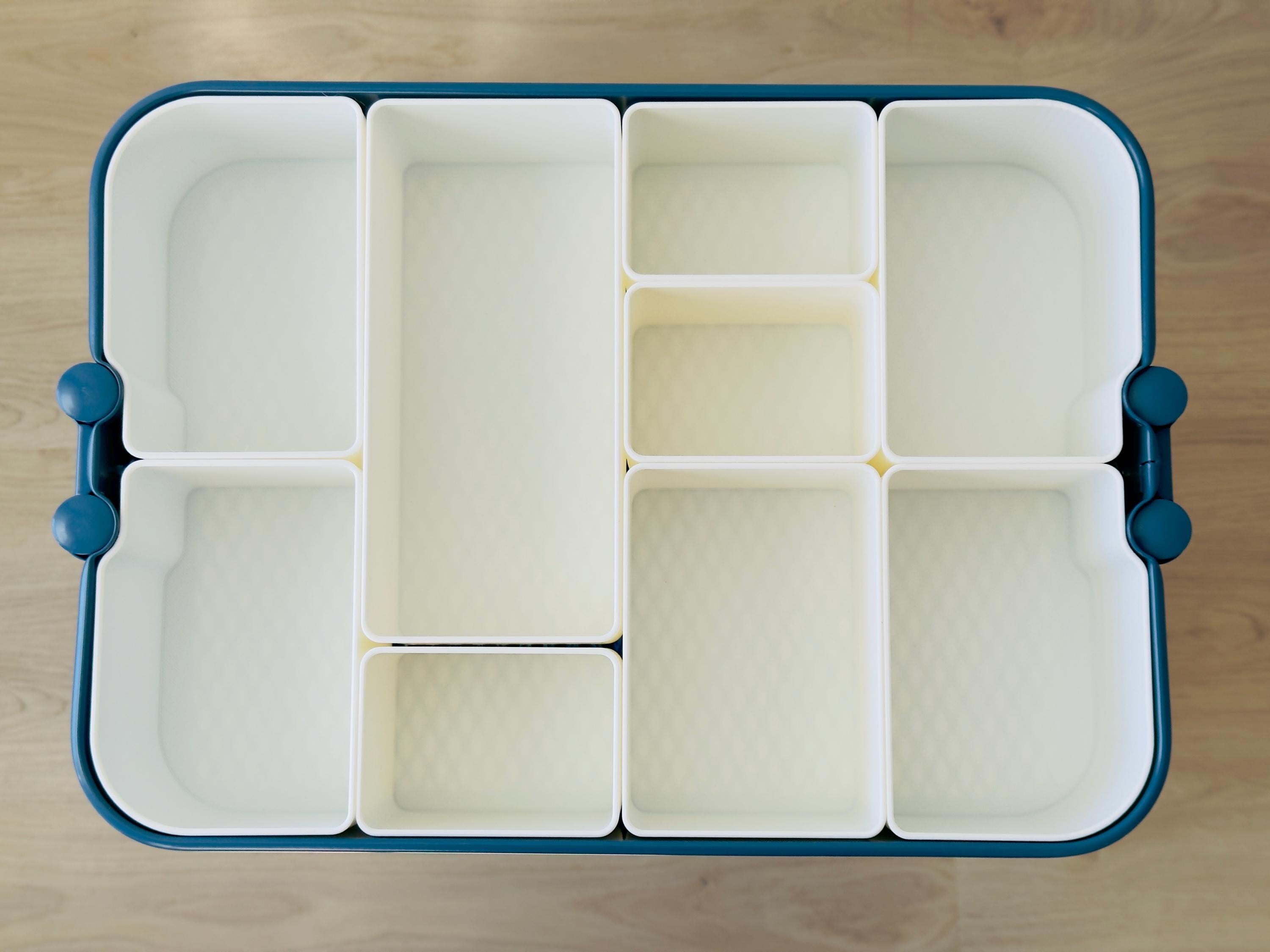 Bar Cart Organizer for IKEA Raskog | Modular Storage Bins for Cocktail Bottles, Bar Tools & Entertaining Essentials