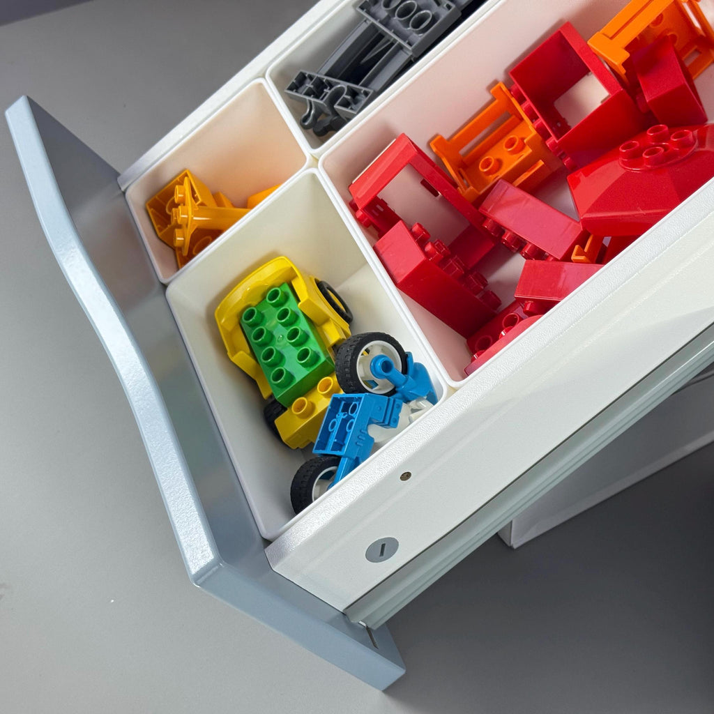 Modular Drawer Organizer Inserts for IKEA Kallax Drawer Insert, 2-Drawer Set, Mix & Match Layouts