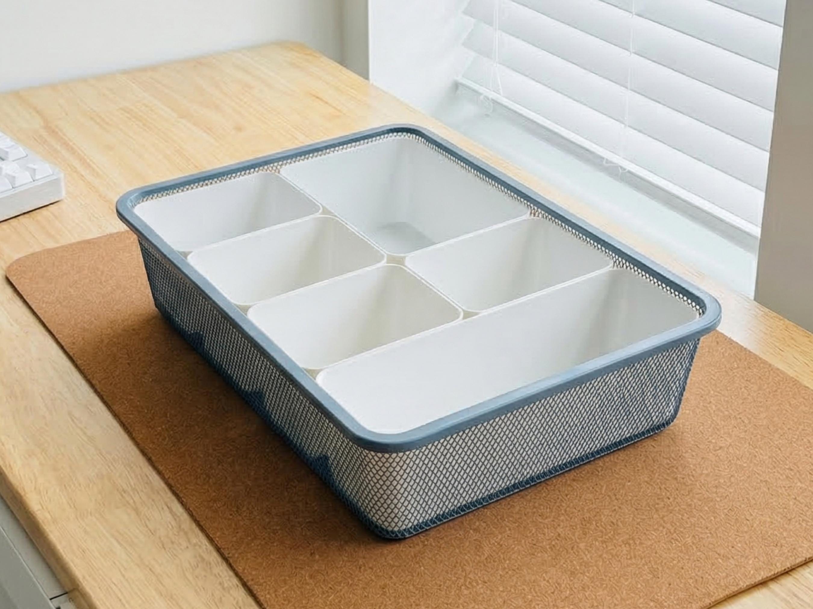 Modular Organizer Inserts for IKEA Trofast Mesh Bins | Craft Supply Storage Bin System