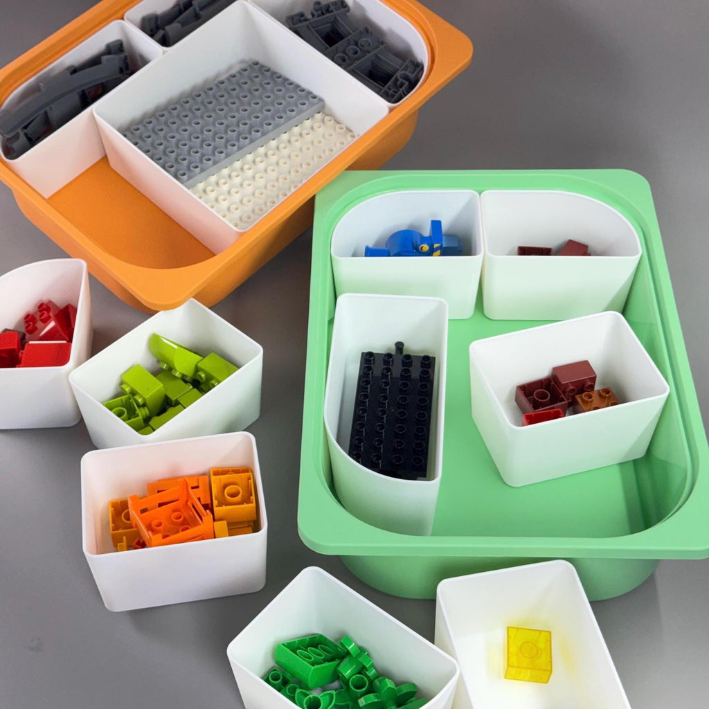Modular Organizer Insert Bins for Shallow IKEA Trofast Trays | Drawer Organizer, Kitchen Organizer, Desk Organizer, Office Organizer