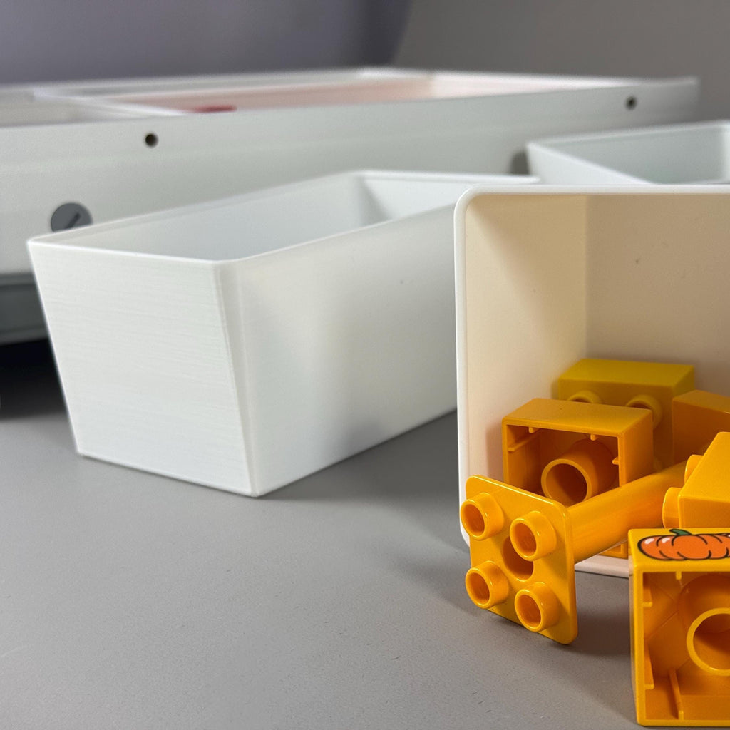 Modular Drawer Organizer Inserts for IKEA Kallax Drawer Insert, 2-Drawer Set, Mix & Match Layouts