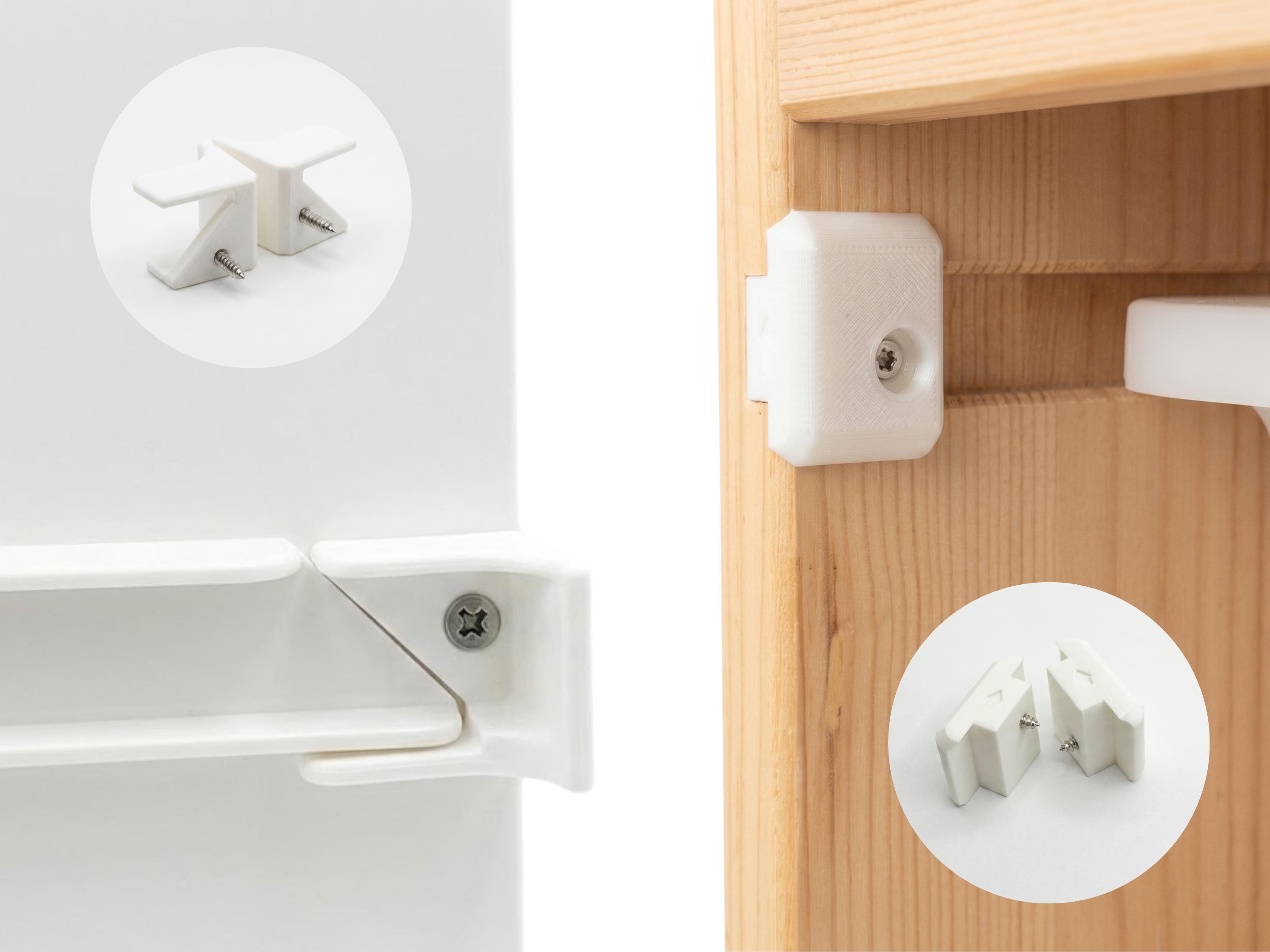Drawer Bin and Shelf Stoppers for IKEA Trofast Drawer Bins and White/Pine IKEA Trofast frames | Playroom, Toys, Craft Storage