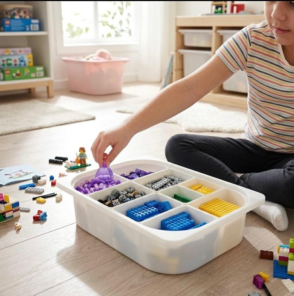 Modular Organizer Insert Bins for Shallow IKEA Trofast Trays | Drawer Organizer, Kitchen Organizer, Desk Organizer, Office Organizer